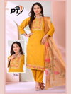 Shilpa Vol 2 By Pt Vertical Plan Surat Kurti With Bottom Dupatta Wholesale Market